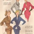 1950s Womens Fashion - Argentine fashion plate 1951