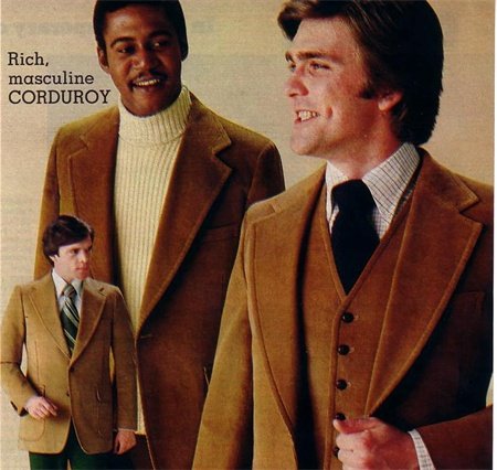 Why was everything so tight in the 1970s men fashion? The design