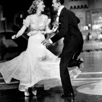 photo of Ginger Rogers and Fred Astaire in Top Hat, 1935