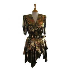 Are the 80s vintage - 80s vintage Gold Dress from Blue17