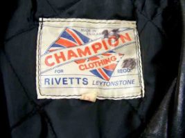 Vintage biker jackets - Rivetts-Champion-Biker-jacket-label