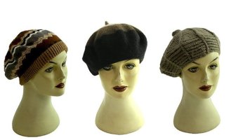 Womens vintage berets