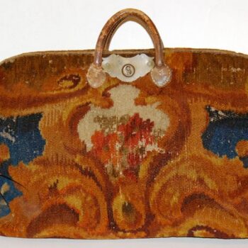 Vintage Womens Tapestry Bags - Victorian tapestry bag