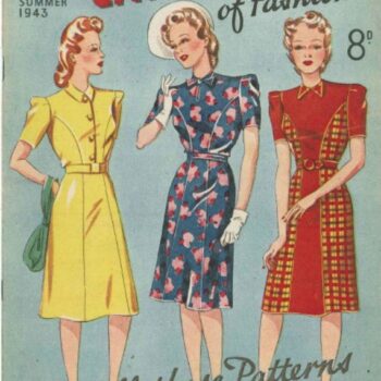 vintage 1940s dresses-imaginative creations