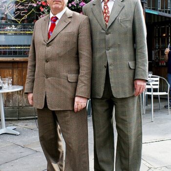 Gilbert and George, Hanbury Street, London, 2007.