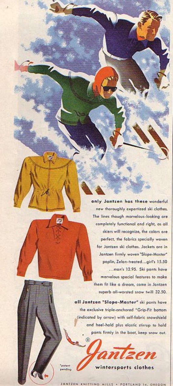 Vintage Ski Jackets - A brief history - Vintage Blog