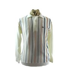 striped Lacoste sweater