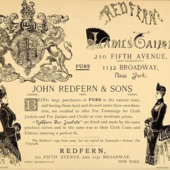 John Redfern - advert for New York