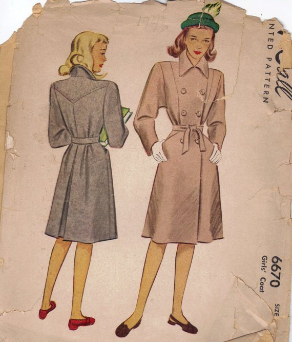 1940s Fashion - Clothes styles & History - 1940s womens fashion - Blue17