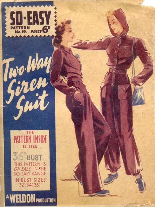 1940s Fashion - Clothes styles & History - 1940s womens fashion - Blue17