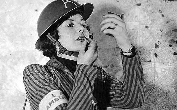 an-ambulance-driver-attends-to-her-makeup an-ambulance-driver-attends-to-her-makeup