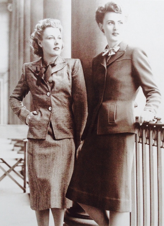 1940s suits, 1942-on-the-left-is-an-original-west-end-suit-on-the-right-is-a-mass-produced-utility-suit 1940s suits, 1942-on-the-left-is-an-original-west-end-suit-on-the-right-is-a-mass-produced-utility-suit