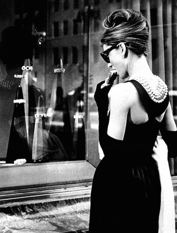 1960s evening wear, BREAKFAST AT TIFFANY'S, Audrey Hepburn, 1961 1960s evening wear, BREAKFAST AT TIFFANY'S, Audrey Hepburn, 1961