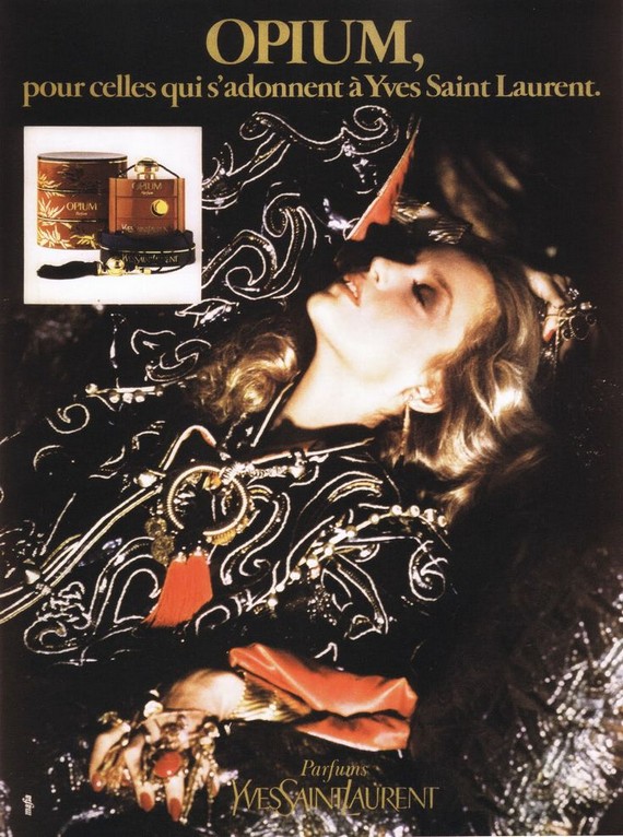 1970s Opium advert width= 1970s Opium advert width=