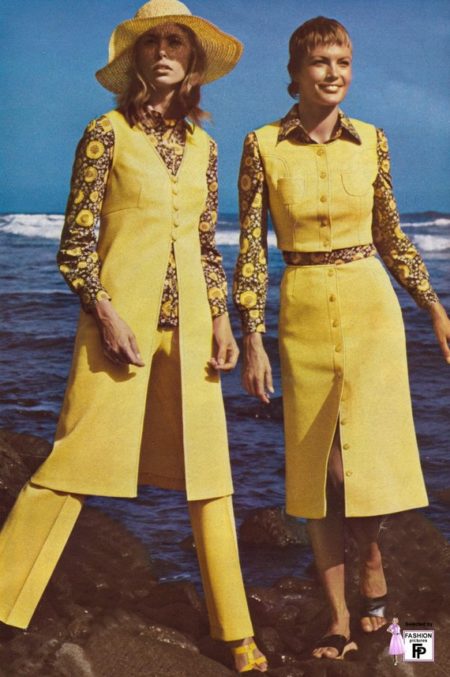 1970s fashion - Decade of ready to wear | 70s fashion | Blue 17 Vintage ...