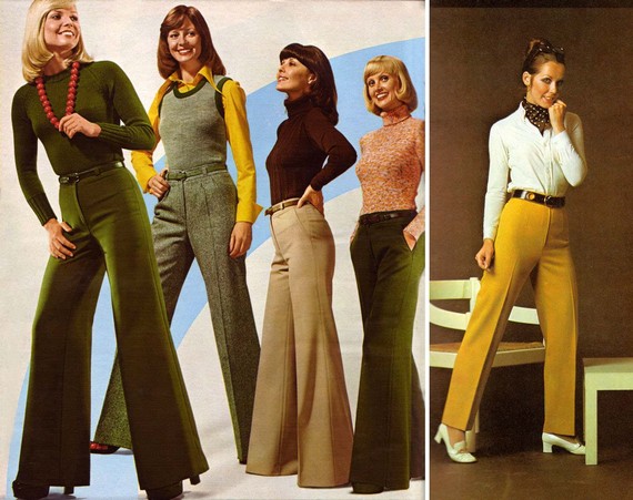 Flares and tank tops in 1974 Flares and tank tops in 1974