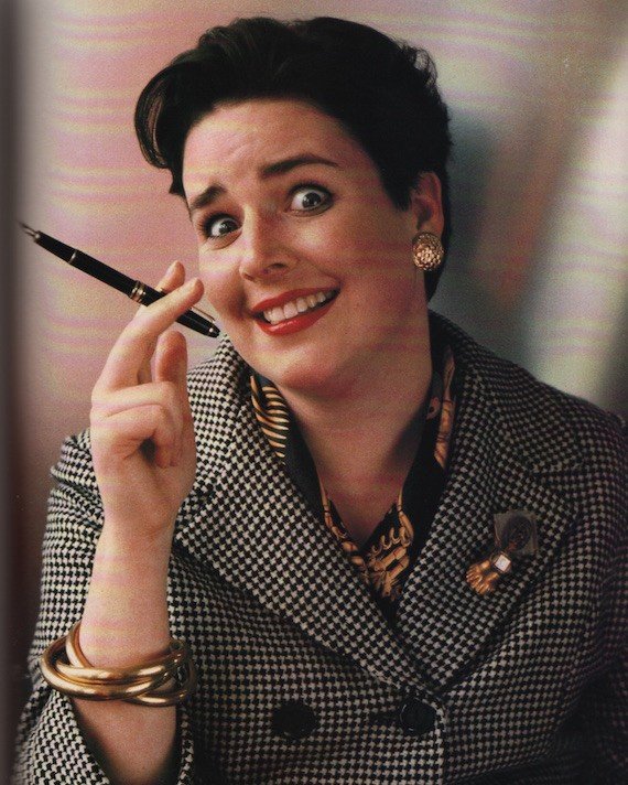 1980s Makeup - Red lipstick. 1980s Makeup - Red lipstick.