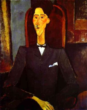 Portrait of french writer and film-maker Jean Cocteau (1889-1963)