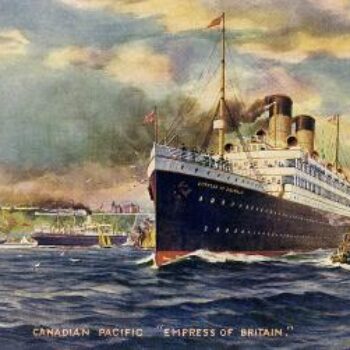 Ocean Liners - Empress of Britain pre-1924