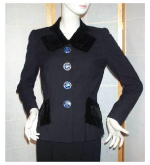 Elsa Schiaparelli, World Button Dress, collection Daniel Milford-Cottam