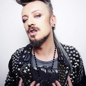 80s fashion pictures,.Boy George by Dean Stockings