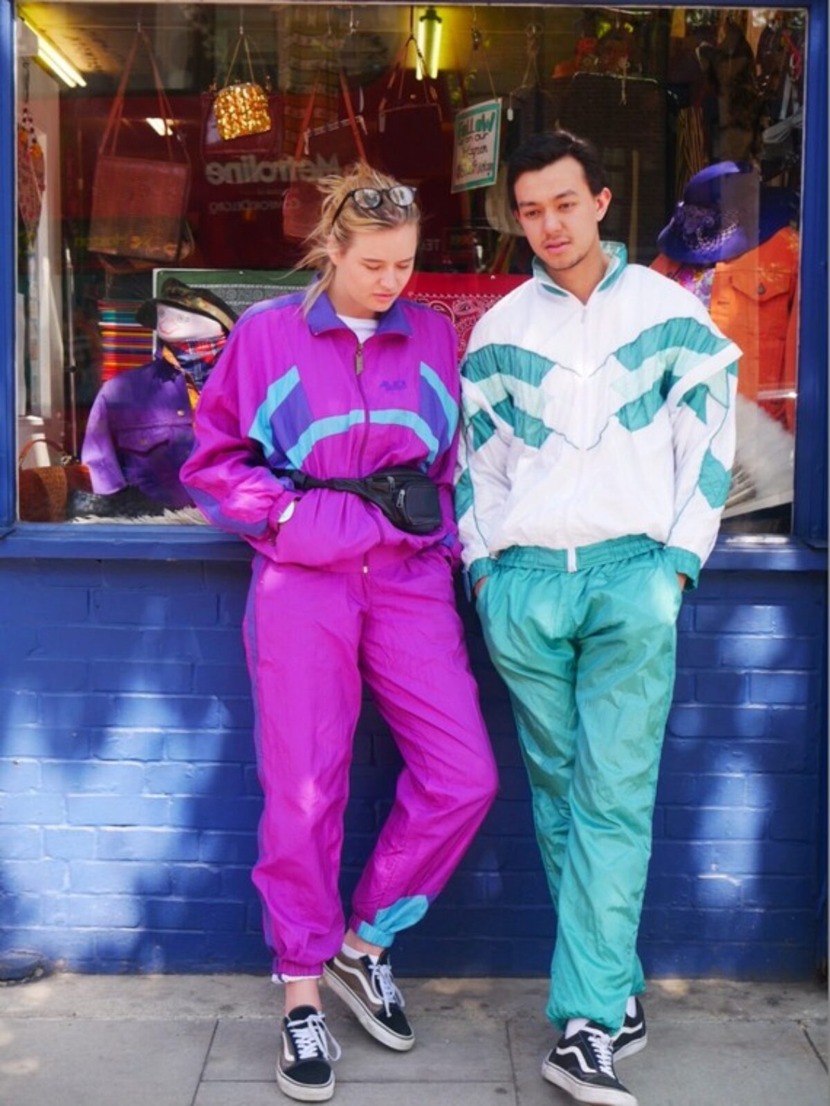 Neon 80s men's fashion online