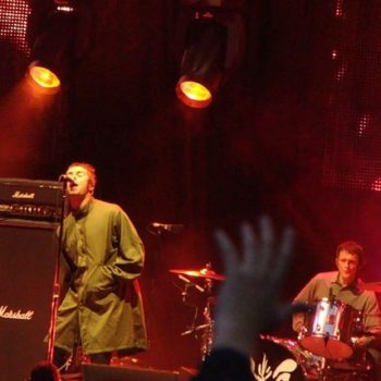 Retro Clothing UK. Oasis performing live in sunderland.