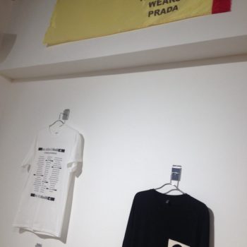 Comme Des Marxists at the Fashion Space Gallery. Image Genevieve Jones.