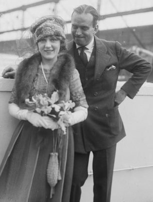 vintage and retro clothing, Douglas Fairbanks and Mary Pickford on honeymoon in 1920