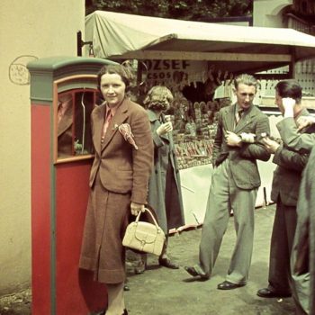 Vintage work clothes, Budapest, Hungary, 1939