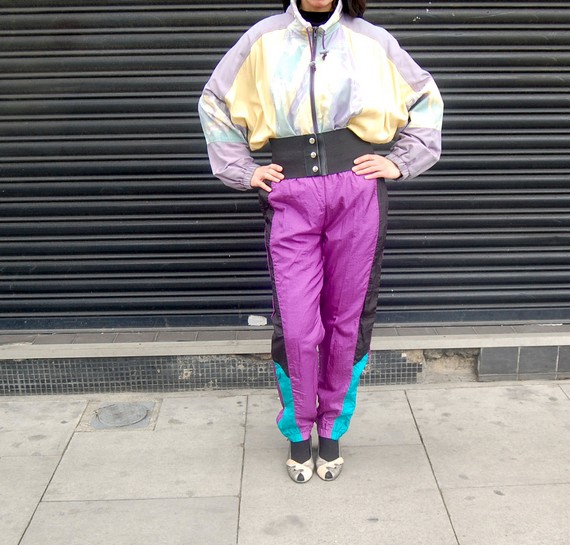 purple shell suit jacket