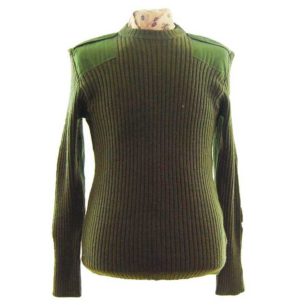 Green Military Jumper