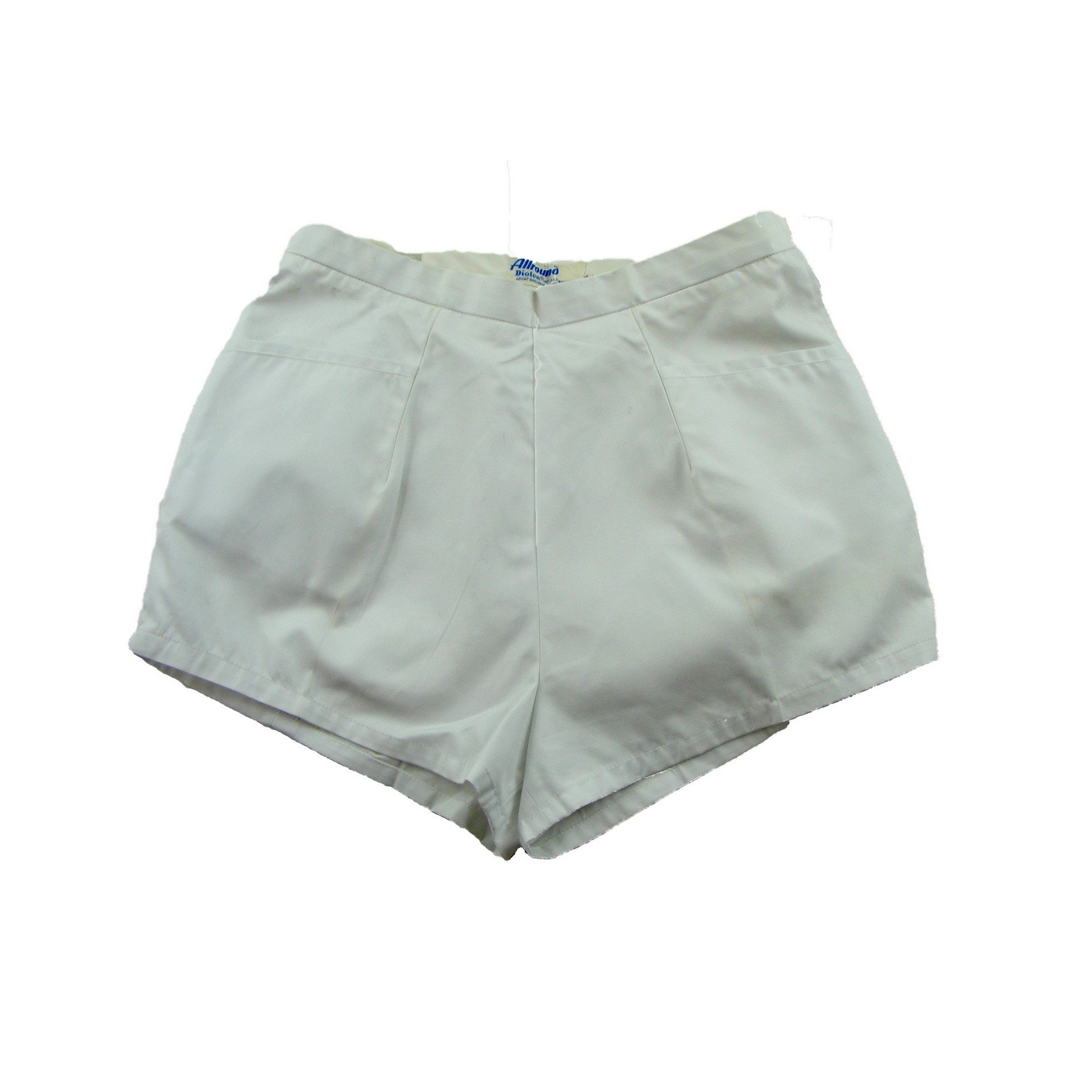 60s white tennis shorts - Blue 17 Vintage Clothing
