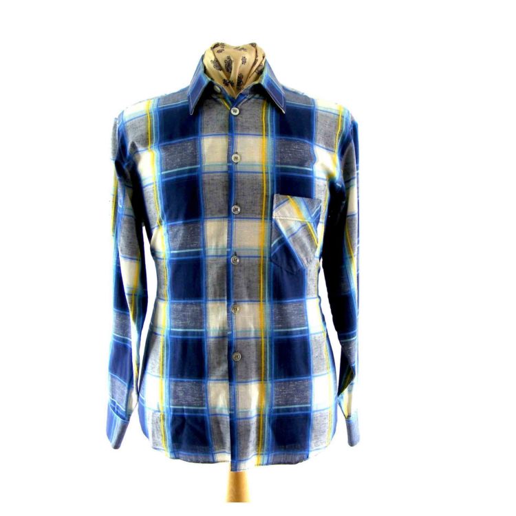 Miller Denim Western Shirt - Blue 17 Vintage Clothing