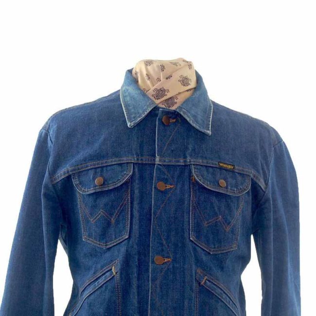 1970s wrangler denim jacket