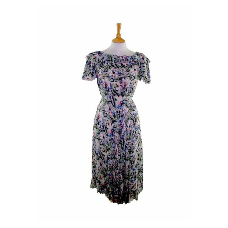 1940s dresses | Vintage Womens 40's dresses | Blue 17
