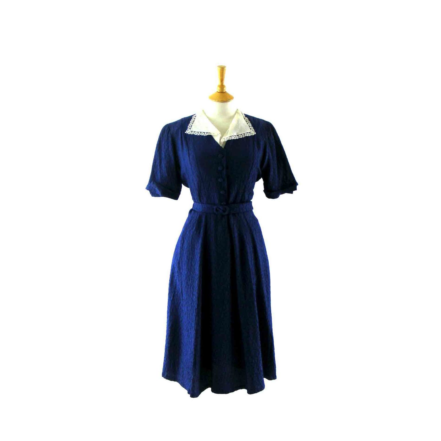 1940s dresses | Vintage Womens 40's dresses | Blue 17