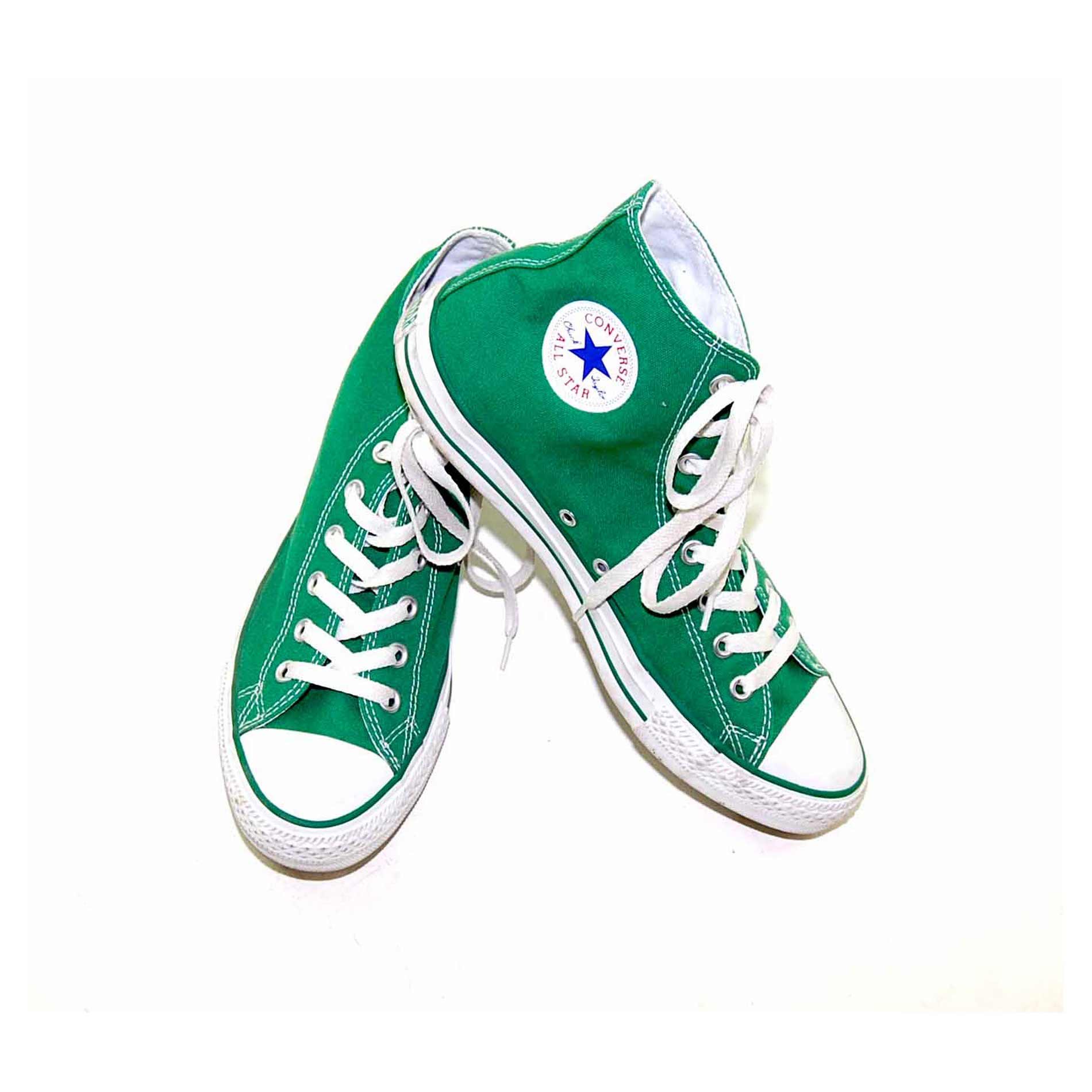 green converse high tops uk