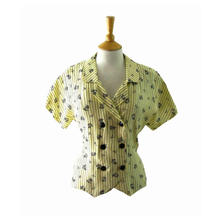 90s-Floral-Print-Yellow-V-Neck-Top-.jpg