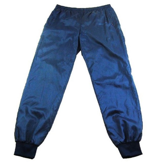 Shell suit bottoms Rock them in so many ways Blue 17 Vintage Clothing