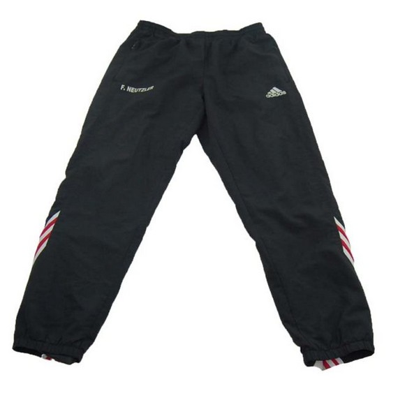 Adidas Originals 90's Vintage Track Pants Trousers Black Shiny