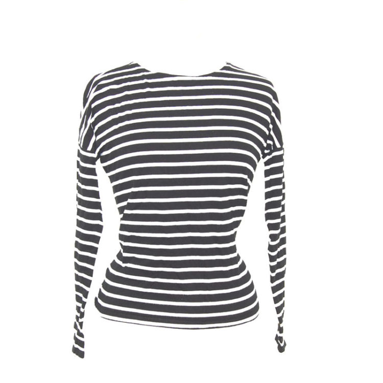 Long Sleeve Striped Tee Shirt