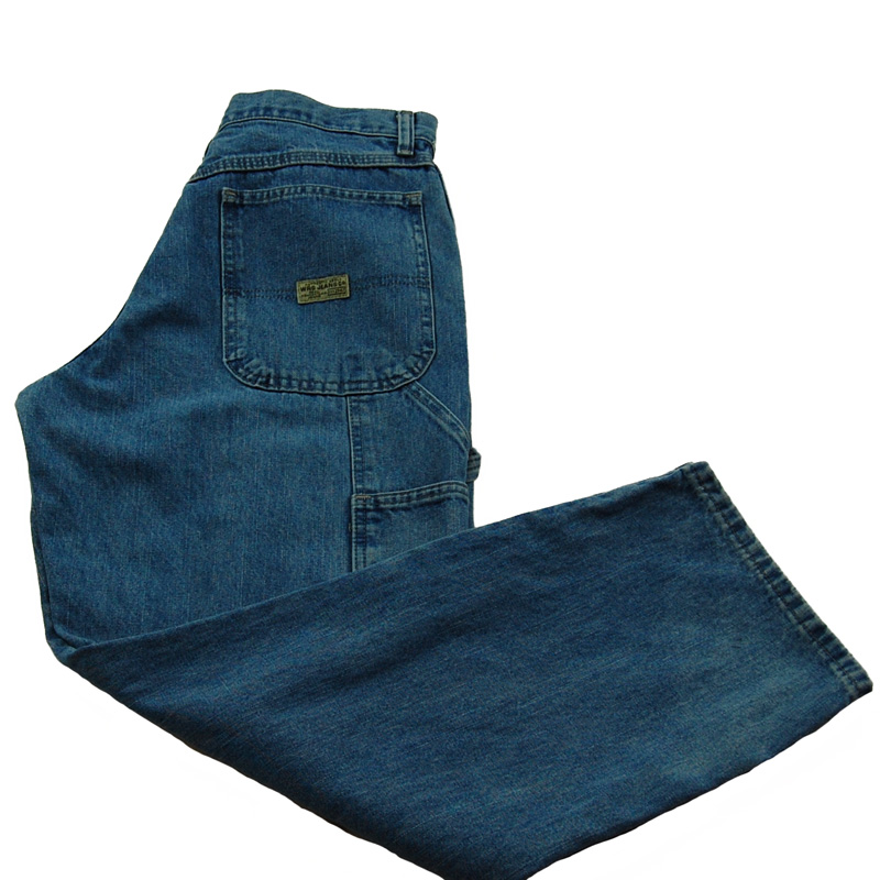Straight Leg Carpenter Jeans - 32W - Blue 17 Vintage Clothing