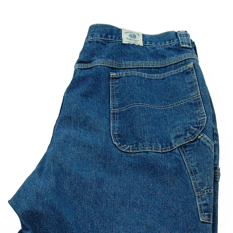 Wide Leg Carpenter Jeans - 34W - Blue 17 Vintage Clothing