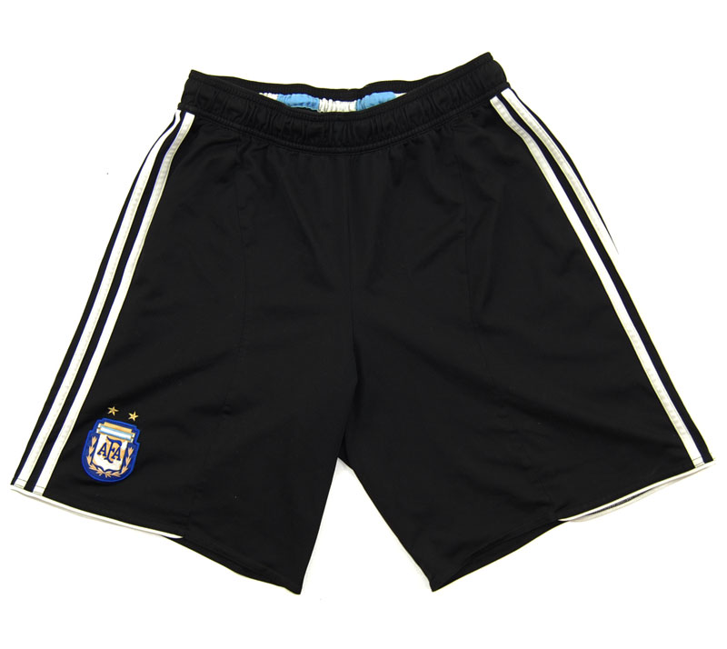 Adidas AFA Football Shorts - UK M - Blue 17 Vintage Clothing
