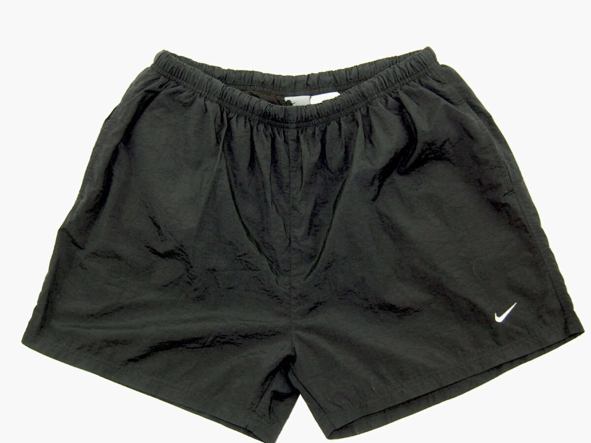 Plain black shop nike shorts