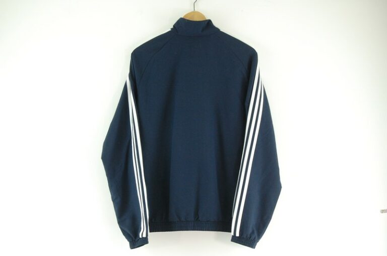 Adidas Track Jacket Medium - Blue 17 Vintage Clothing