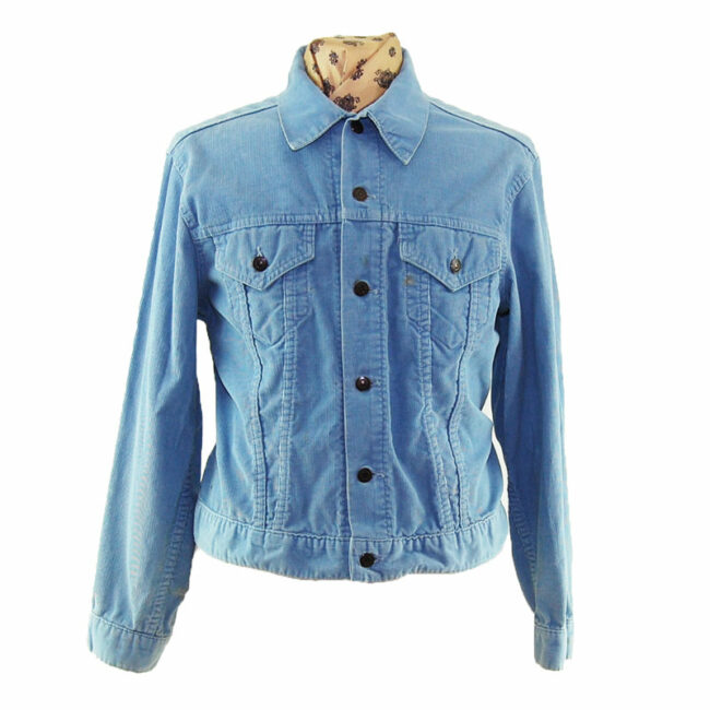 levi blue cord jacket