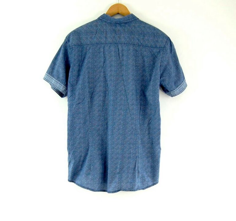 Short Sleeve FSBN Shirt - UK Size XL - Blue 17 Vintage Clothing