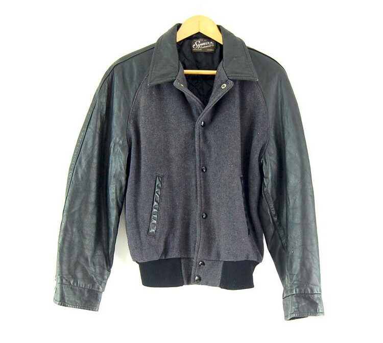 Symax Garment Co. Leather Varsity Jacket